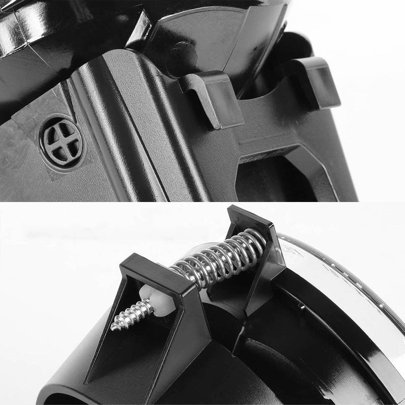 Clear Lens Chrome Housing Bumper Fog Light/Lamp Kit For Dodge 2003 - 2005 Neon