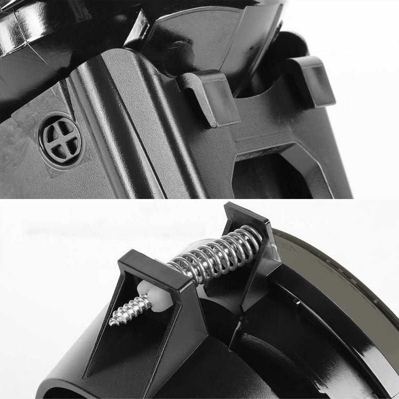 Smoke Lens Chrome Housing Bumper Fog Light/Lamp Kit For Dodge 2003 - 2005 Neon