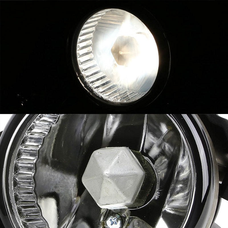Clear Chrome Bumper Fog Light/Lamp Subaru 2008-2011 Impreza BFC-FOLK-NS053CH