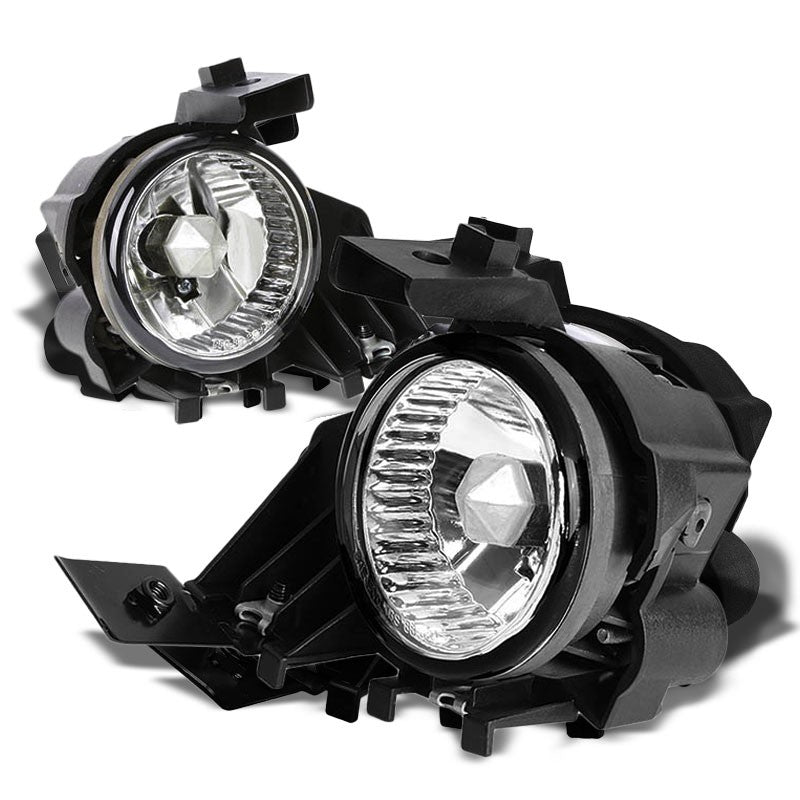 Clear Chrome Bumper Fog Light/Lamp Subaru 2008-2011 Impreza BFC-FOLK-NS053CH