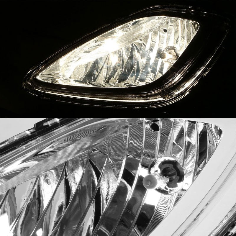 Clear Replacement Fog Light Bezel 11-13 Hyundai Elantra 4DR Sedan MD UD BFC-FOLK-NS-BZ-HYELA4DCH