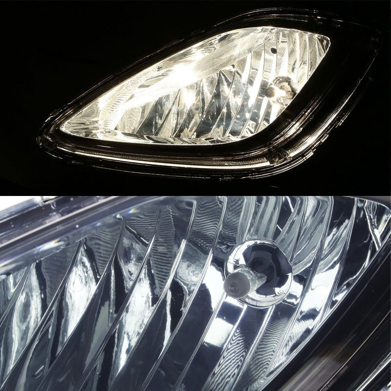 Smoke Replacement Fog Light Bezel 11-13 Hyundai Elantra 4DR Sedan MD UD BFC-FOLK-NS-BZ-HYELA4DSM
