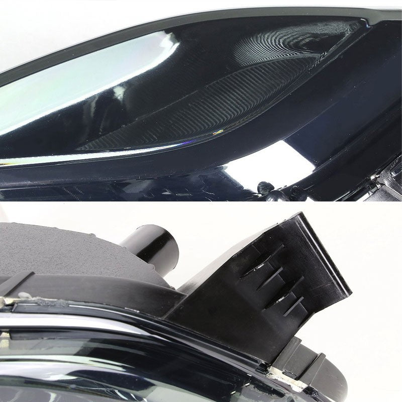 Smoke Replacement Fog Light Bezel 11-13 Hyundai Elantra 4DR Sedan MD UD BFC-FOLK-NS-BZ-HYELA4DSM