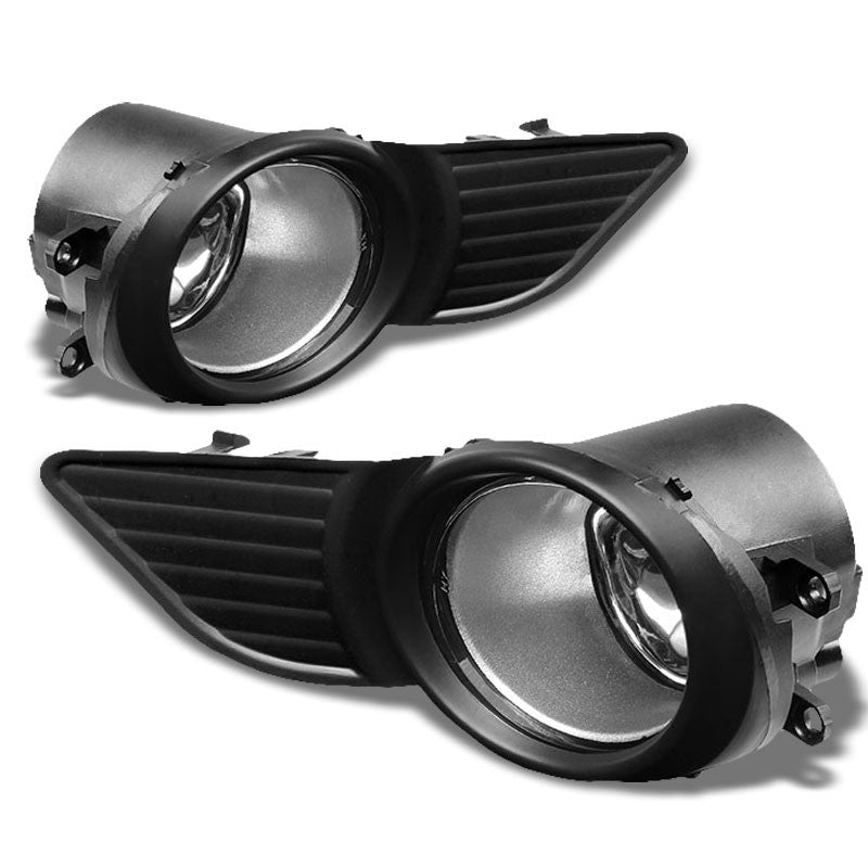 Clear OE Bumper Replacement Fog Light Bezel 11-16 Toyota Sienna XL30 BFC-FOLK-NS-BZ-TOY11SIECH