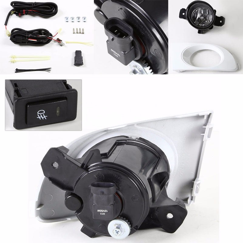 Clear Lens Direct Replace Fog Light/Lamp For Nissan 04-05 Aus Pulsar/JDM Bluebird