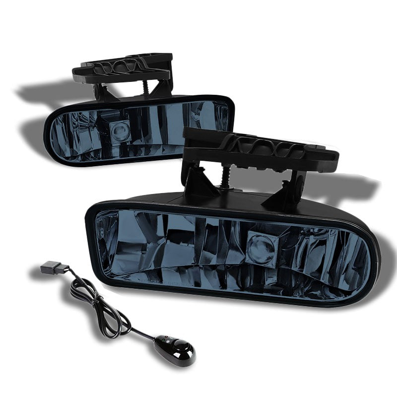 Blue Tint Fog Light Lamp GMC 99-02 Sierra 1500 2500 3500 00-06 Yukon BFC-FOLK-SW-MULT6-GMC6BL