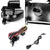 Blue Tint Lens Fog Light Lamp +Switch For 99-02 Sierra 1500-3500/00-06 Yukon