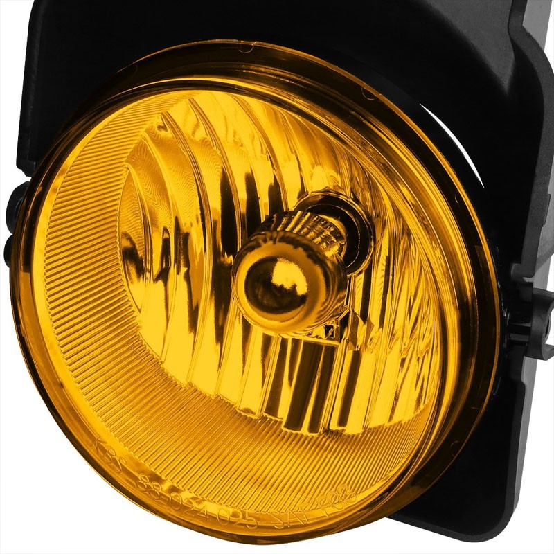Yellow Amber OE Bumper Fog Light Lamp GMC 03-06 Sierra 1500 2500 3500 BFC-FOLK-SW-MULT2-GMC2AM