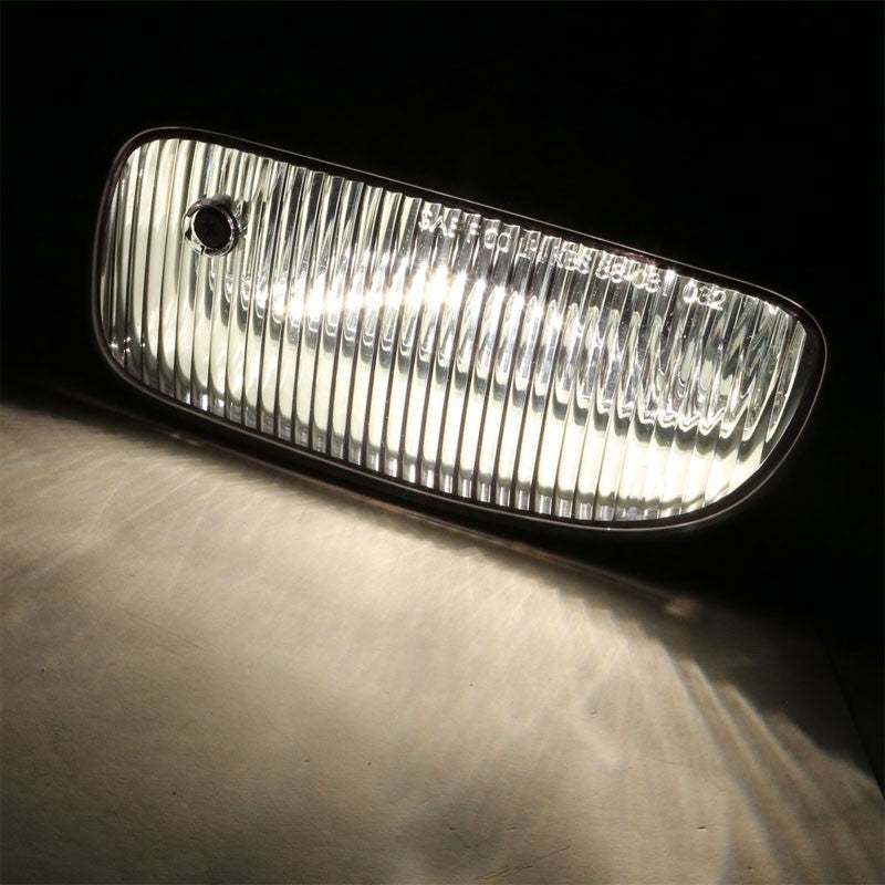 Smoke Len OE Front Bumper Fog Light Lamp+Bulb+Switch For 99-04 Grand Cherokee WJ