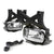 Clear Chrome Bumper Fog Light/Lamp Ford 2001-2004 Escape BFC-FOLK-T018CH