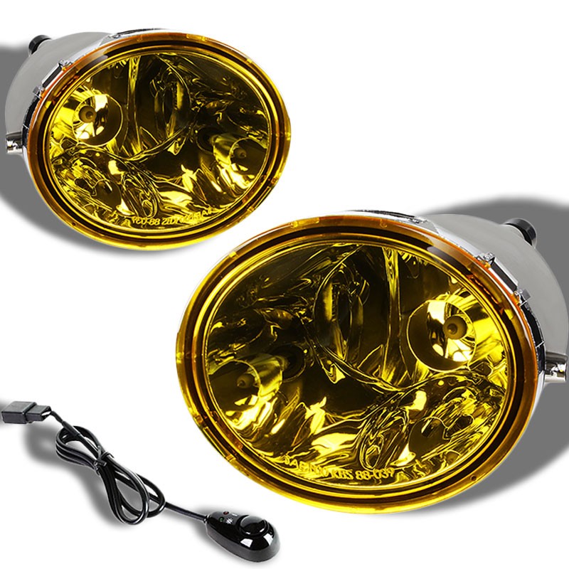 Yellow Amber Fog Light Lamp Toyota 00-06 Tundra 01-07 Sequioa BFC-FOLK-SW-MULT2-TOY2AM