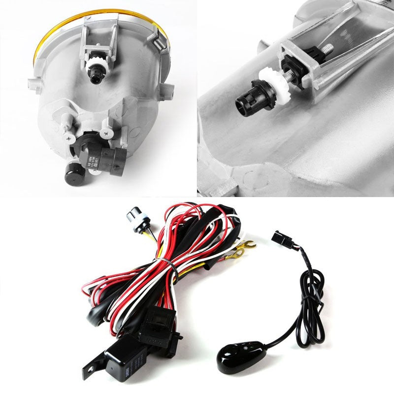 Yellow Amber Fog Light Lamp Toyota 00-06 Tundra 01-07 Sequioa BFC-FOLK-SW-MULT2-TOY2AM