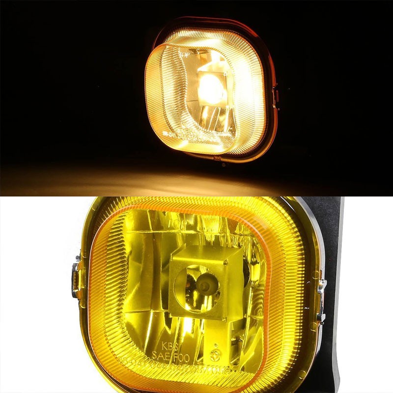 Amber Fog Light Lamp Ford 00-04 Excursion 99-04 F-250 F-350 F-450 F-550 Super Duty BFC-FOLK-T022AM