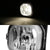 Clear Fog Light Lamp Ford 00-04 Excursion 99-04 F-250 F-350 F-450 F-550 Super Duty BFC-FOLK-T022CH