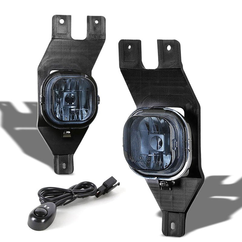 Smoke Fog Light Lamp Ford 00-04 Excursion 99-04 F-250 F-350 F-450 F-550 Super Duty BFC-FOLK-T022SM
