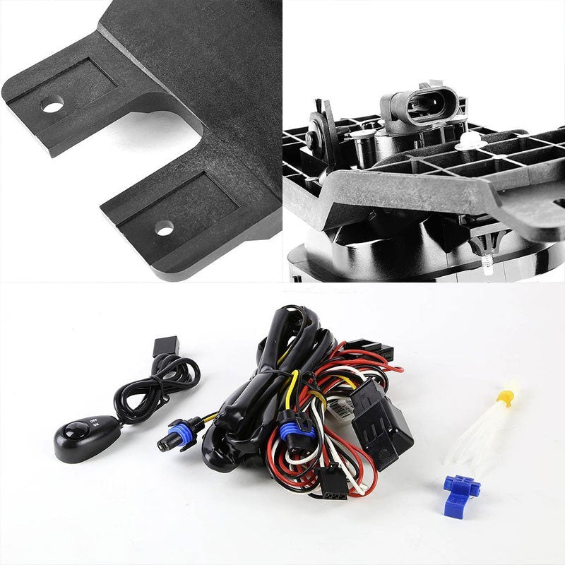 Smoke Fog Light Lamp Ford 00-04 Excursion 99-04 F-250 F-350 F-450 F-550 Super Duty BFC-FOLK-T022SM