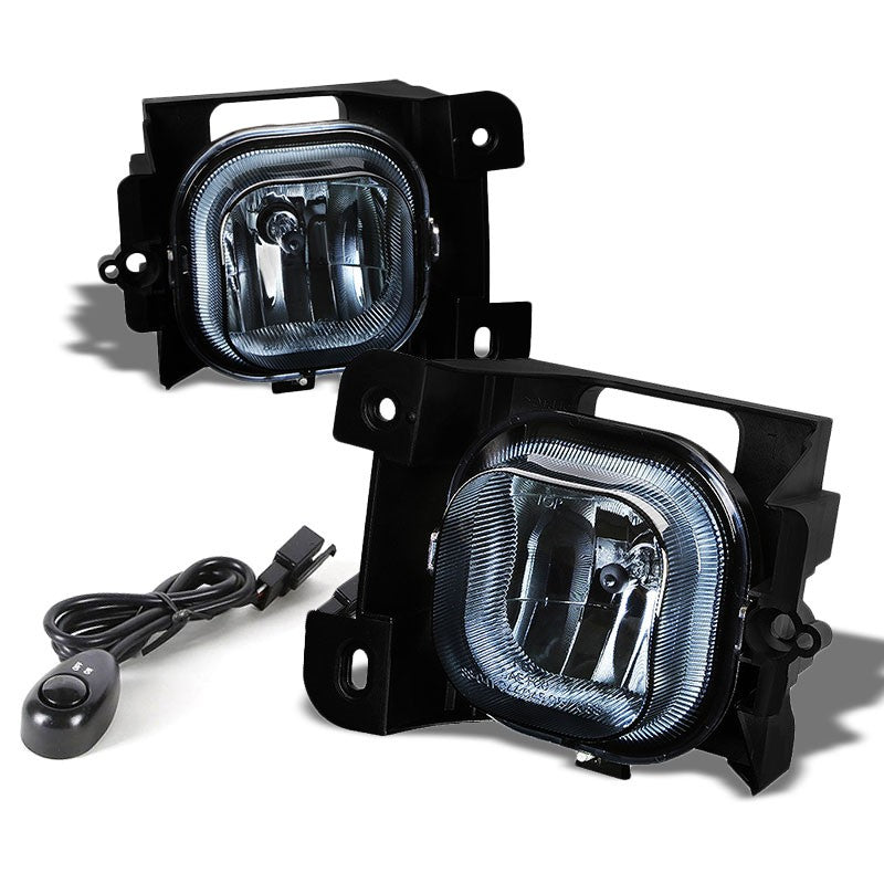 Smoke Chrome Bumper Fog Light/Lamp Ford 2004-2005 Ranger BFC-FOLK-T024SM