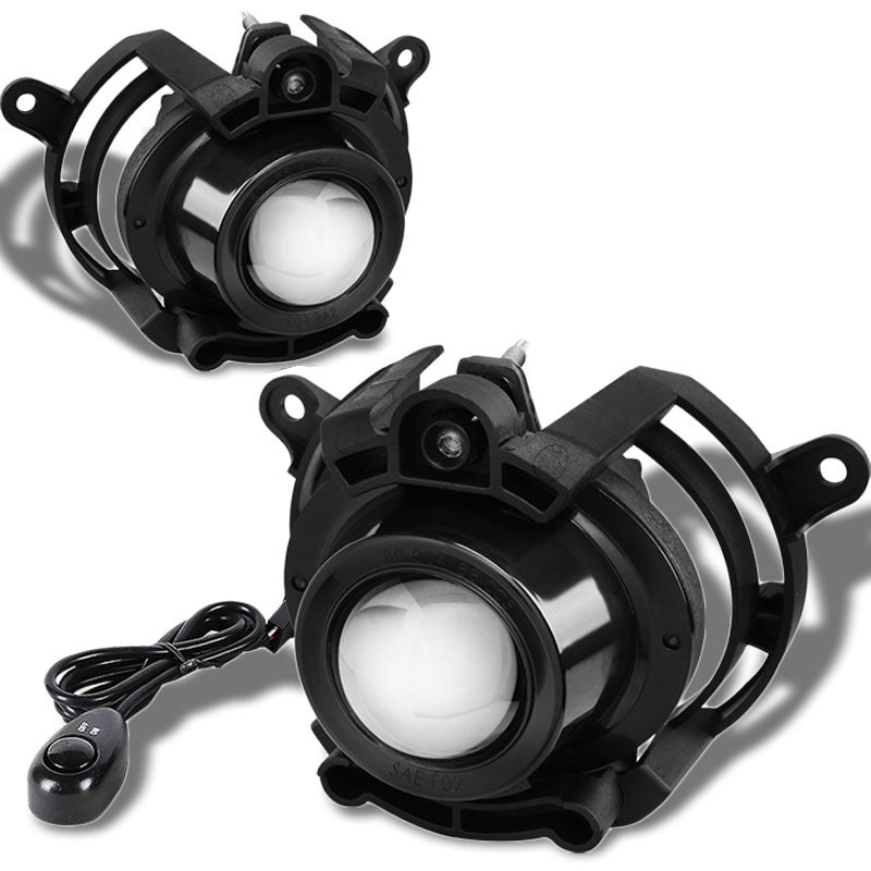 Clear OE Bumper Fog Light Lamp +Bulb+SwitchCadillac 08-14 CTS BFC-FOLK-SW-CAD08CTSCH