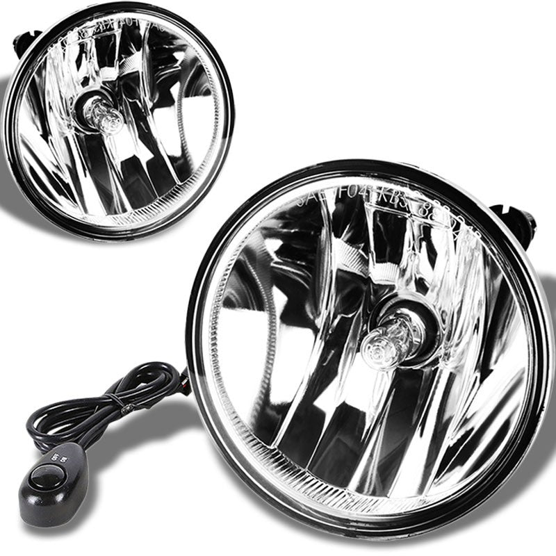 Clear Fog Light Lamp Ford 07-14 Mustang Shelby Bullitt 07-10 Escape 08-10 Explorer Sport Trac BFC-FOLK-SW-MULT3-FORD4CH