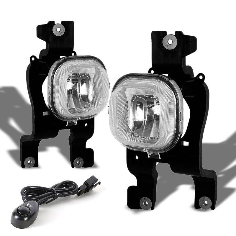 Clear Fog Light Lamp Ford 2008-2010 F-250 F-350 F-450 F-550 Super Duty BFC-FOLK-T031CH