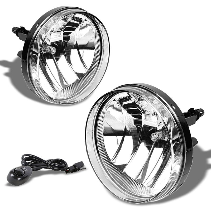 Clear OE Bumper Fog Light Lamp GMC 07+ SIERRA 1500 2500HD 3500HD BFC-FOLK-SW-GMC07152535HDCH
