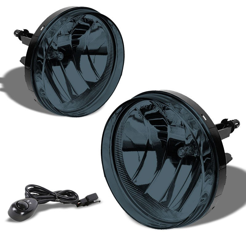 Smoke OE Bumper Fog Light Lamp GMC 07+ SIERRA 1500 2500HD 3500HD BFC-FOLK-SW-GMC07152535HDSM