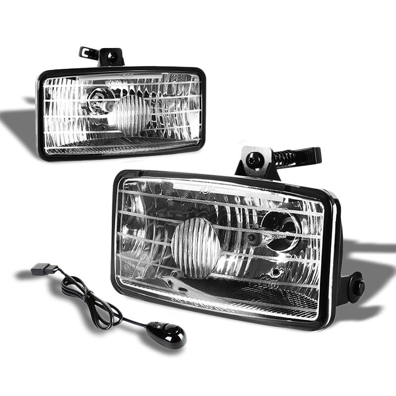 Clear OE Bumper Fog Light Lamp Chevy 00-03 S10 Xtreme GMT325 BFC-FOLK-SWCHV00S10CH