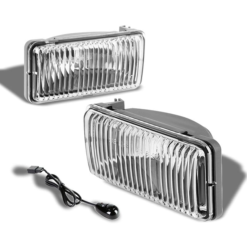 For 98-04 Chevy S10 Blazer Smoked Clear Headlights w/Bumper Signal Parking Lamps For 98-04 Chevy S10 Blazer Smoked Clear Headlights w/Bumper Signal Parking Lamps