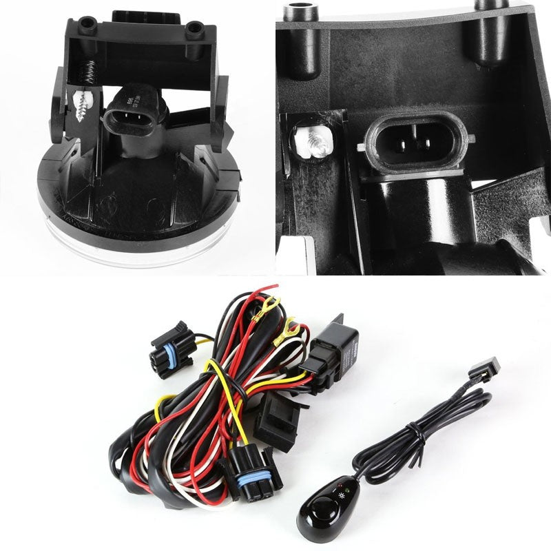 Clear Fog Light Lamp Dodge Ram 99-01 1500 99-02 2500 3500 4000 Sport Package BFC-FOLK-SW-MULT4-DOGRAMCH