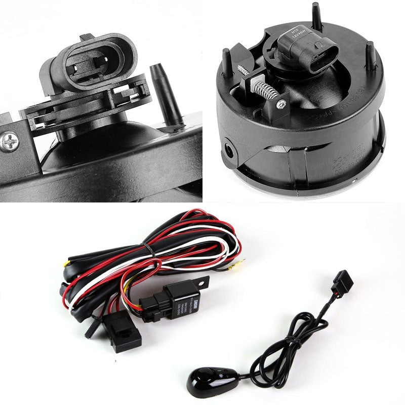 Clear Lens Bumper Fog Light Lamp +Switch For Ford 07+ Expedition/08+ Ranger