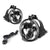 Clear Chrome Bumper Fog Light/Lamp Dodge 2003-2005 Neon BFC-FOLK-T051CH