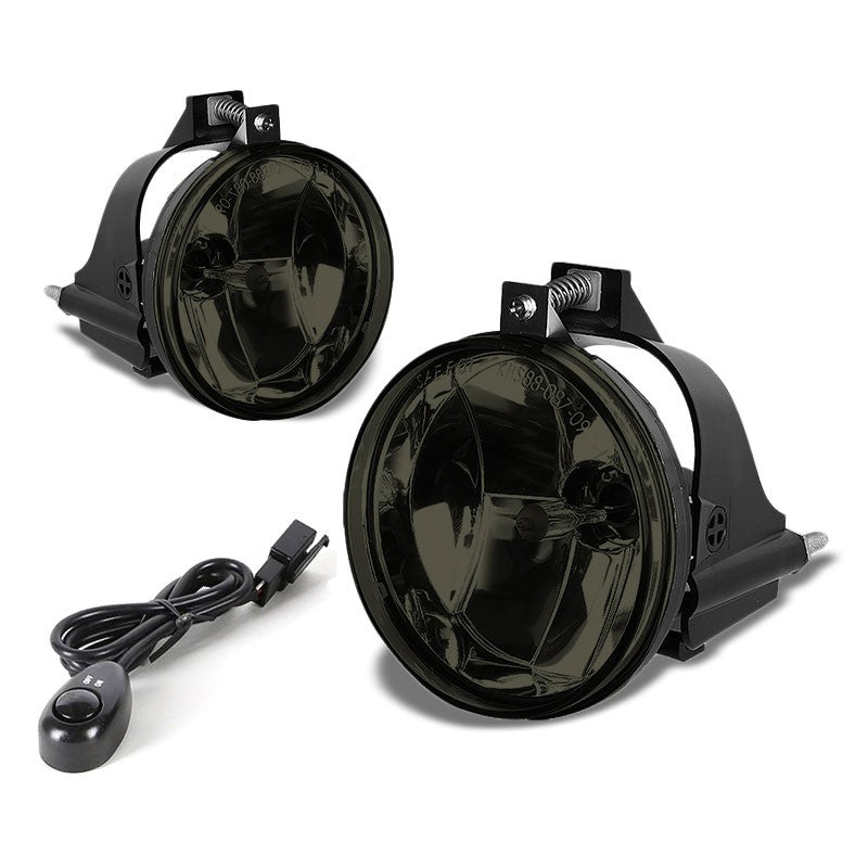 Smoke Chrome Bumper Fog Light/Lamp Dodge 2003-2005 Neon BFC-FOLK-T051SM