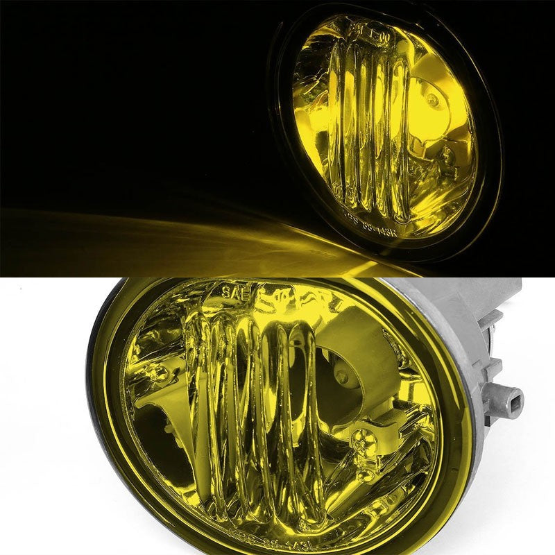Amber Lens Chrome Housing Front Fog Light/Lamp For Toyota 03-08 Matrix/tC/Vibe