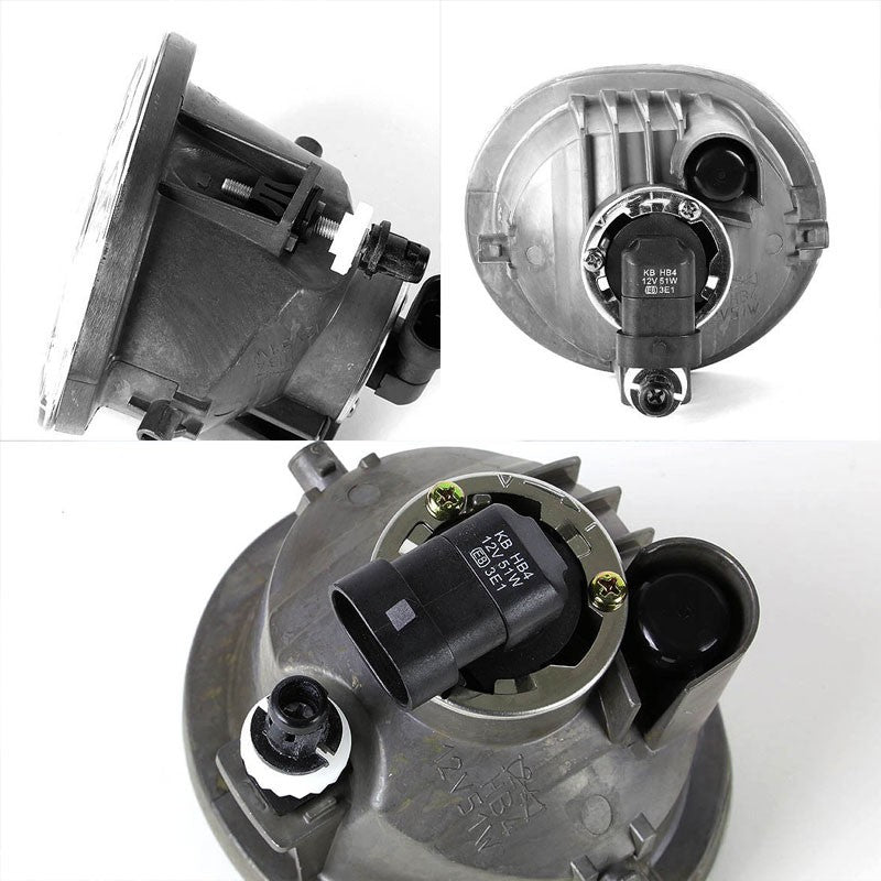 Clear Lens Chrome Housing Front Fog Light/Lamp For Toyota 03-08 Matrix/tC/Vibe