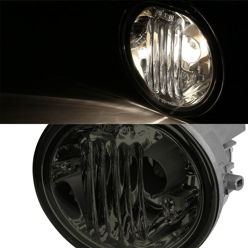 Smoke Lens Chrome Housing Front Fog Light/Lamp For Toyota 03-08 Matrix/tC/Vibe