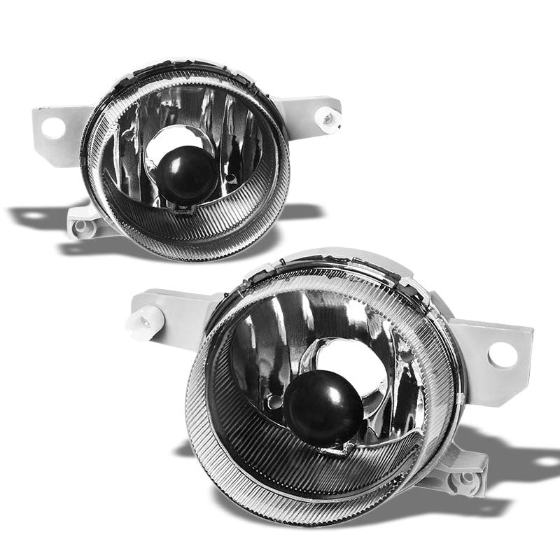 Clear Chrome Bumper Fog Light/Lamp Honda 1993-1995 Civic del Sol BFC-FOLK-ZTL125CH