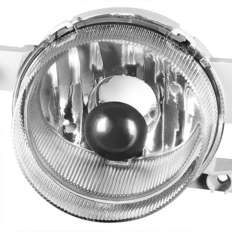 Clear Lens Chrome Housing Bumper Fog Light/Lamp For Honda 93-95 Civic del Sol