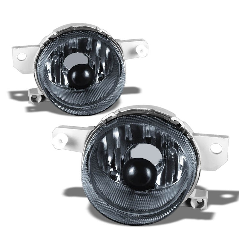 Smoke Chrome Bumper Fog Light/Lamp Honda 1993-1995 Civic del Sol BFC-FOLK-ZTL125SM