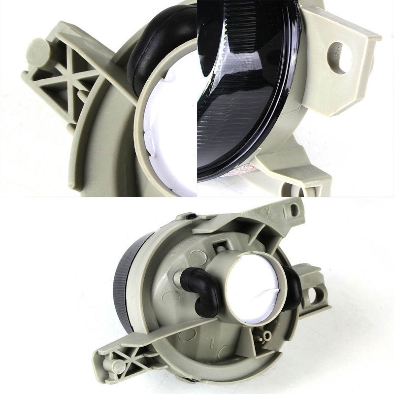 Smoke Lens Chrome Housing Bumper Fog Light/Lamp For Honda 93-95 Civic del Sol