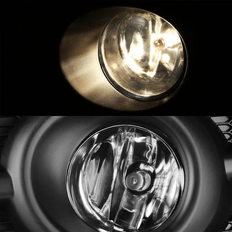 Clear Lens Chrome Housing Front Bumper Fog Light/Lamp For Honda 12-14 CR-V CRV