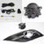 Smoke Chrome Bumper Fog Light/Lamp Honda 2012-2014 CR-V BFC-FOLK-ZTL129SM