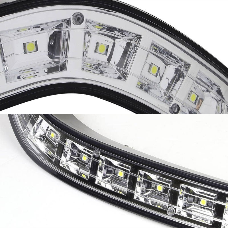 Clear Chrome Bumper Fog Light/Lamp Hyundai 2011-2014 Sonata BFC-FOLK-ZTL131CH