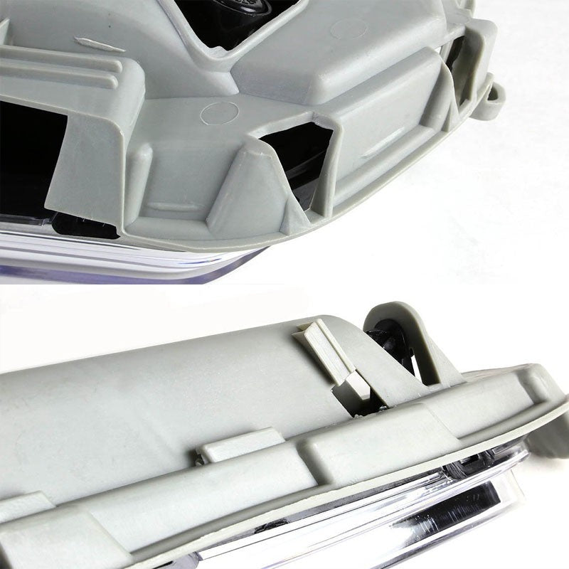 Clear Chrome Bumper Fog Light/Lamp Hyundai 2012-2016 Accent BFC-FOLK-ZTL133CH