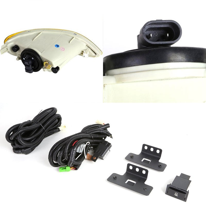 Yellow Amber OE Bumper Fog Light Lamp 02-04 Camry XV30 05-08 Corolla BFC-FOLK-SW-MULT1-TOY3MSAM