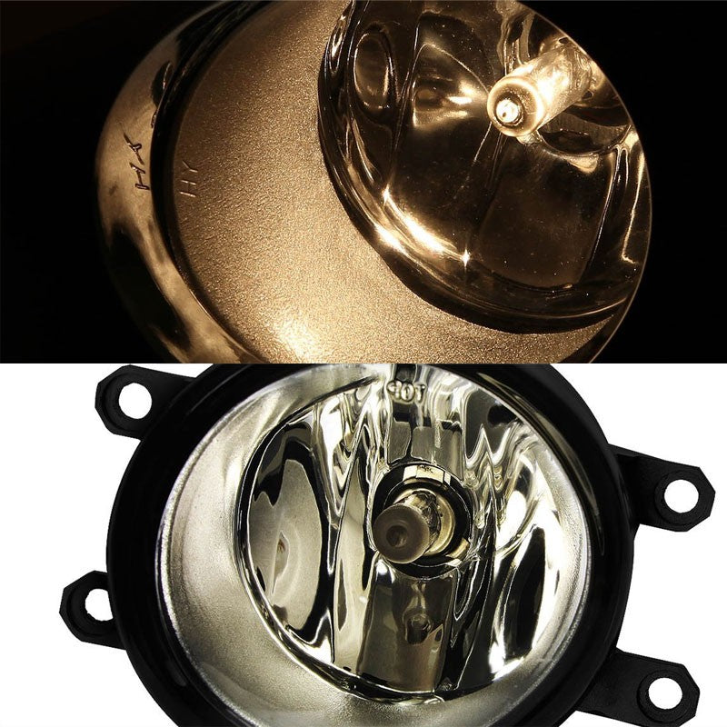 Smoke Lens Chrome Housing Front Bumper Fog Light/Lamp For Toyota 11-13 Corolla