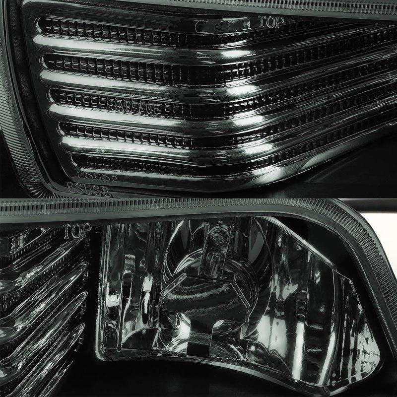 Smoke Chrome Bumper Fog Light/Lamp Scion 2005-2010 tC BFC-FOLK-ZTL153SM