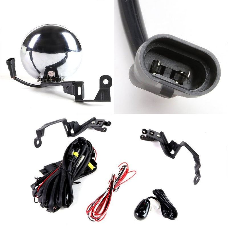 Clear Fog Light Lamp Mini Cooper 11-15 Countryman 13-15 Paceman R56 F55 F56 BFC-FOLK-SW-MULT1-MINI11COPCOTCH