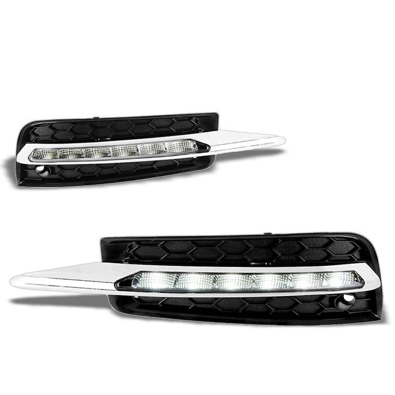 Clear Chrome Bumper Fog Light/Lamp Chevrolet 2010-2014 Cruze BFC-FOLK-ZTL157CH