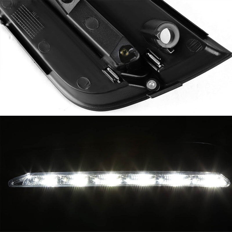 Clear Lens Chrome Housing Front Bumper Fog Light/Lamp For Chevrolet 10-14 Cruze