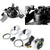 Clear Len Front Bumper Fog Light Lamp w/Bezel+Bulb+Switch For Honda 07-09 CRV RE